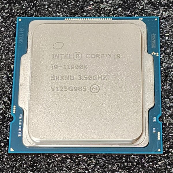 CPU Intel Core i9 11900K 3.5GHz 8コア16スレッド RocketLake LGA1200 PCパーツ インテル 動作確認済み