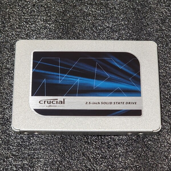 CRUCIAL MX500(CT500MX500SSD1) 500GB SATA SSD 正常品 2.5インチ内蔵SSD フォーマット済 PCパーツ 動作確認済 480GB 512GB