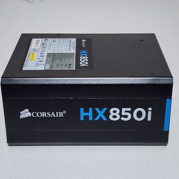 CORSAIR HX850i(RPS0003) 850W 80PLUS PLATINUM認証 ATX電源ユニット フルプラグイン 動作確認済み PCパーツ