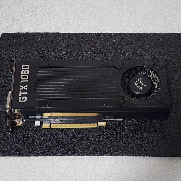 ZOTAC GEFORCE GTX1060 3GB 192BIT GDDR5 動作確認済み PCパーツ グラフィックカード PCIExpress