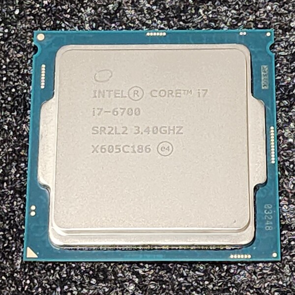 CPU Intel Core i7 6700 3.4GHz 4コア8スレッド SkyLake PCパーツ インテル 動作確認済み (2)
