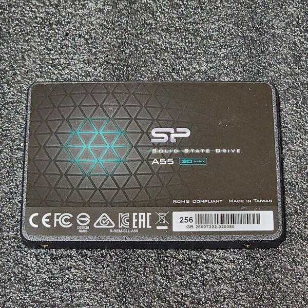 SiliconPower A55 256GB SATA SSD 正常品 2.5インチ内蔵SSD フォーマット済 PCパーツ 動作確認済 240GB 250GB