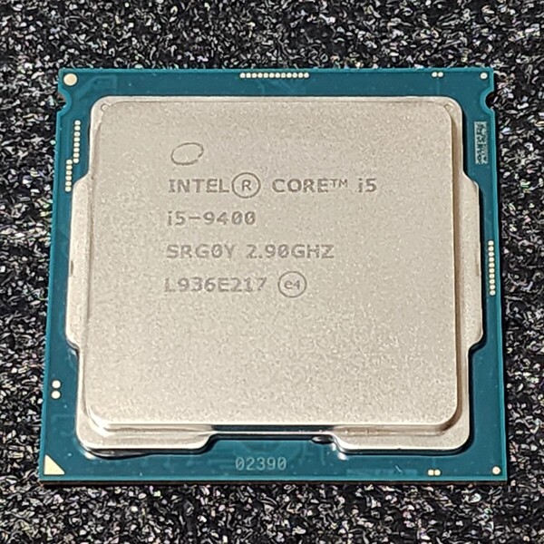CPU Intel Core i5 9400 2.9GHz 6コア6スレッド CoffeeLake PCパーツ インテル 動作確認済み