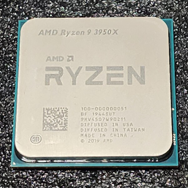 CPU AMD RYZEN9 3950X 3.5GHz 16コア32スレッド Socket AM4 PCパーツ インテル 動作確認済み
