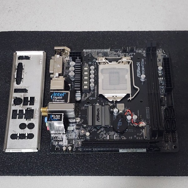 ASRock H310CM-ITX/ac IOパネル付属 LGA1151 Mini-ITXマザーボード 第8・9世代CPU対応 最新Bios 動作確認済 PCパーツ (2)