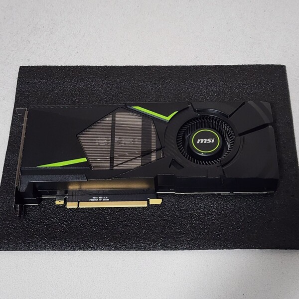 MSI GEFORCE RTX2070 SUPER AERO 8G JN GDDR6 8GB 動作確認済み PCパーツ グラフィックカード PCIExpress