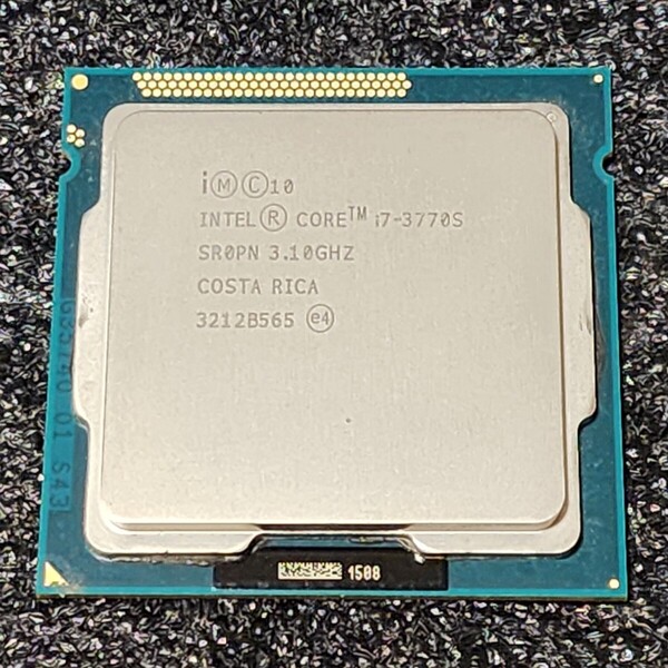 CPU Intel Core i7 3770S 3.1GHz 4コア8スレッド IvyBridge LGA1155 PCパーツ インテル 動作確認済み