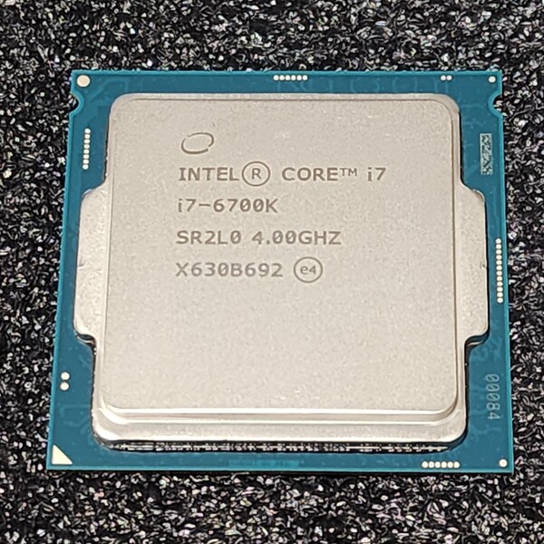 CPU Intel Core i7 6700K 4.0GHz 4コア8スレッド SkyLake PCパーツ インテル 動作確認済み