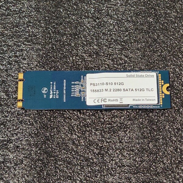 PHISON PS3110-S10-512G 512GB SATA SSD フォーマット済み PCパーツ M.2 2280 動作確認済み