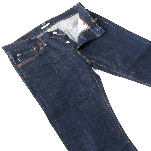 【美品】ETERNALエターナル▼ストレッチスリムフィットデニム▼濃紺▼30インチ▼ウエスト約80cm