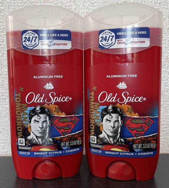 【送料無料匿名】 85g 2本セット Old Spice Superman Hero オールドスパイススーパーマン ヒーロー デオドラント