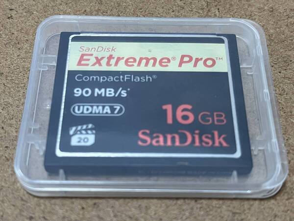 SanDisk(サンディスク) Extreme Pro CompactFlash(90MB/s) 16GB