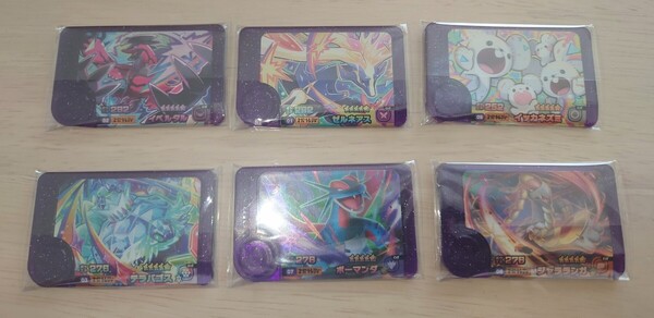 【ポケモンフレンダ】テラパゴス イベルタル ゼルネアス イッカネズミ ボーマンダ ジャラランガ 6枚 まとめ売り スーパートレジャー 第5弾
