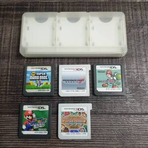 Newスーパーマリオブラザーズ マリオカート7 ペーパーマリオスーパーシール スーパーマリオ64 ヨッシーアイランド 3ds ソフト カセット 514