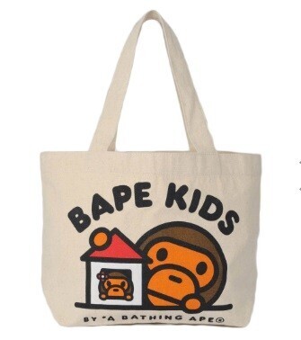 BAPE KIDS BY A BATHING APE ミニトートバッグ 未使用 雑誌付録 ベイビーマイロ バッグのみ 訳あり