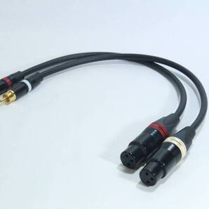 MOGAMI 2534【3m / XLRメス - RCA / 2本セット】ペア オーディオ変換ケーブル ラインケーブル キャノン