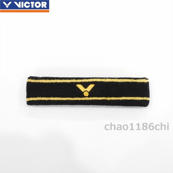 新品/送料込/ビクター ヘッドバンド/黒/①/VICTOR/Head Band/ヘアバンド/Hair Band/ブラック/BLACK/ヨネックス/YONEX/AC259