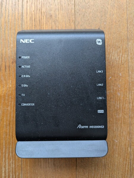 ■お得■ NEC Aterm WG1200HS3 無線LANルーター Wi-Fiルーター