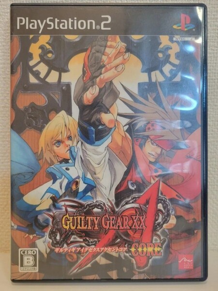 中古☆PS2 ギルティギア イグゼクス アクセントコア 送料無料 GUILTY GEAR XX Λ CORE プレステ2