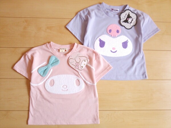 子供服マイメロSanrio*半袖Tシャツ*送料無料*春夏サンリオ*My Melodyクロミちゃん