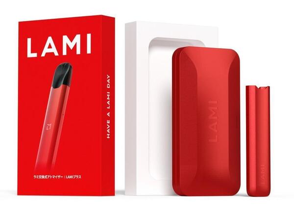 LAMI プラス 電子タバコ (本体) VAPE 400mA RED