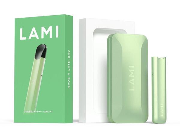 LAMI プラス 電子タバコ (本体) VAPE 400mA ライトグリーン