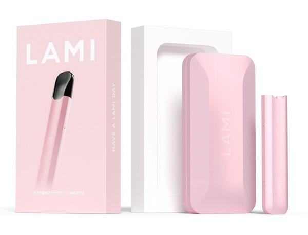 LAMI プラス 電子タバコ (本体) VAPE 400mA Pink