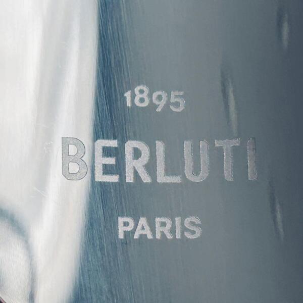 【美品】Berluti ベルルッティ 靴べら シューホーン 携帯靴べら レザーシューズケア 高級靴ケア フランス製 シューケア 小物 メンズ