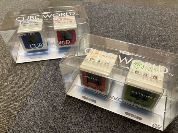 バンダイ CUBE WORLD キューブ ワールド SERIES4 4種セット PIVOT/KICKS/MAJOR/GRINDER 新品未開封 保存状態良