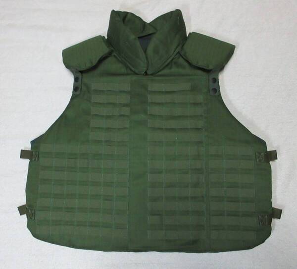 想定:陸上自衛隊OD試製防弾チョッキ2型B形(V/Cリップストップ生地)(軽量レプリカ、イレギョラー品)