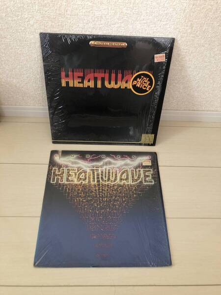 【送料無料】即決レコード2枚.heatwave/CENTRAL HEATING+ CURRENT(disco madness掲載.ダンクラ.ディスコ.funk.soul.foxy)