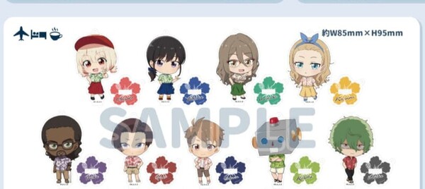 リコリスリコイル 宮古島 トレーディングミニキャラアクリルスタンドキーホルダーBOX 錦木千束井ノ上たきな他 リコリコ リコリコみやこ