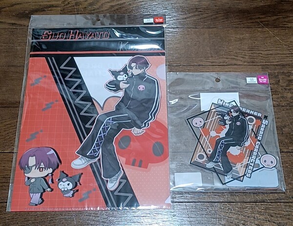 WINDBREAKER×サンリオ 蘇枋隼飛 アクリルスタンド、クリアファイルセット ウインドブレイカー×サンリオ クロミ