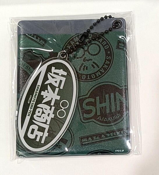 サカモトデイズ アクリルチャーム付パスケース 坂本商店 イーアニ イーディス イートゥーン E-DINER SAKAMOTO DAYS