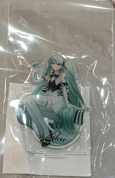 初音ミクシンフォニーコラボカフェ「After Party in Yokohama」等身初音ミク アクリルスタンド イーアニ イーディス