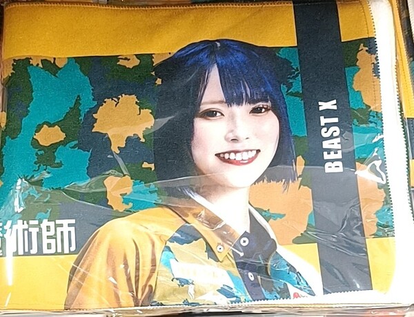 Mリーグ24-25 菅原千瑛プレイヤーズマフラータオル フォトマフラータオル BEASTX 麻雀