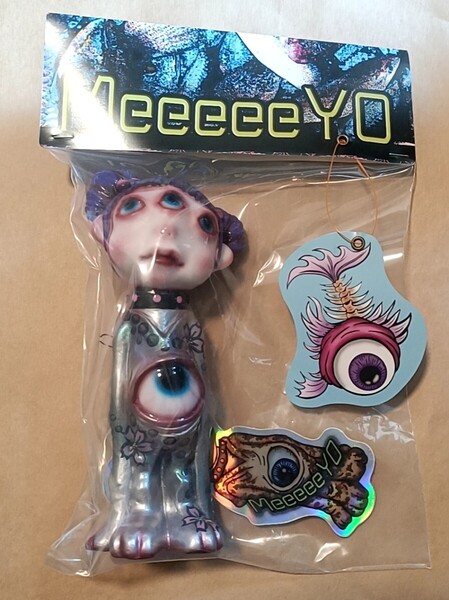 悪玉菌製造工場 MeeeeeYO ソフビ 夜桜フィギュア ミーヨ