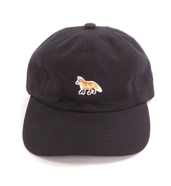 新品・本物 メゾンキツネ MAISON KITSUNE キャップ 帽子 OW06109WB0026 P199 ブラック