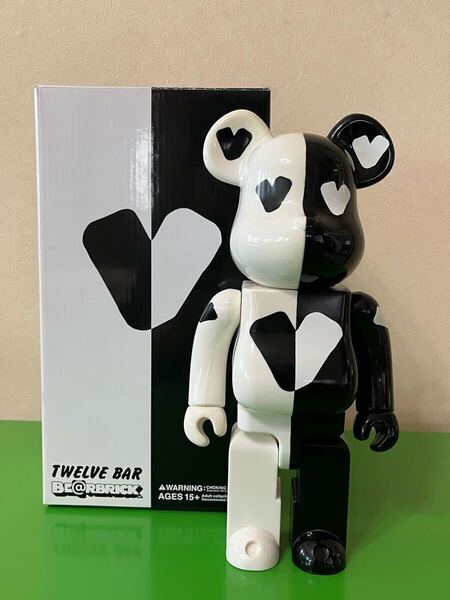 BE@RBRICK No.000twlv twelvebar 400% ベアブリック メディコムトイ MEDICOM TOY パッケージ開封済 twelve bar 美品 レア 貴重 送料無料