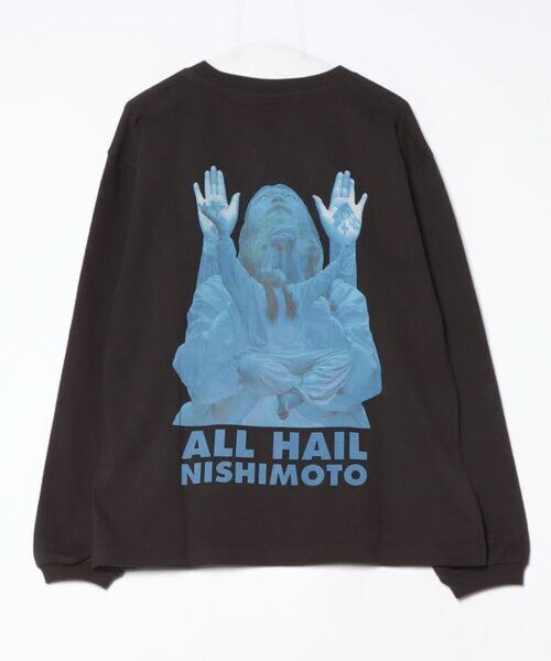 NISHIMOTO IS THE MOUTH ニシモトイズザマウス 9oz OE L/S Tee (Oversized Fit )men's メンズ ロングスリーブ tシャツ 長袖 size:L