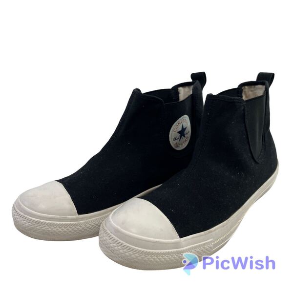 CONVERSE コンバース men's メンズ サイドトゴア HI スニーカー シューズ 靴 1SC712 size:28cm collar:ブラック