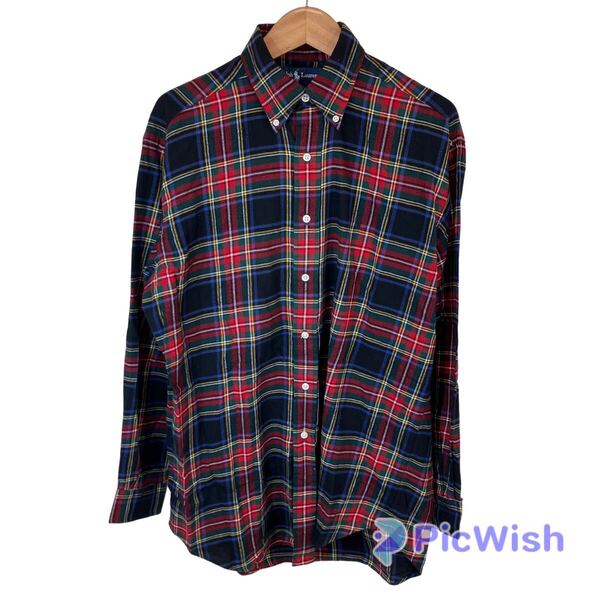 90s 90年代 ralph lauren ラルフローレン 長袖 チェック シャツ ネルシャツ men's メンズ トップス アメカジ ヴィンテージ S
