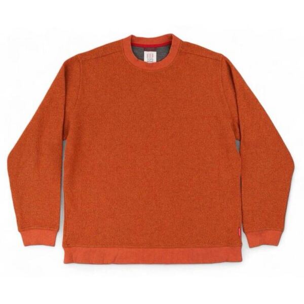 Topo Designs トポデザイン men's メンズ グローバルセーター ウールブレンド 長袖 クルーネック アウトドア マウンテン size:M