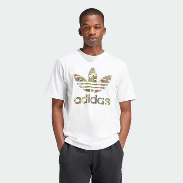 adidas Originals アディダス オリジナルス men's メンズ Tシャツ 半袖 カモ 迷彩 Camo White S/S Tee カットソー トップス IS2894 2XL