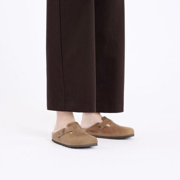 BIRKENSTOCK ビルケンシュトック men's メンズ ladies レディース サンダル Boston ボストン ビルケンsize:39/25cm コニャック