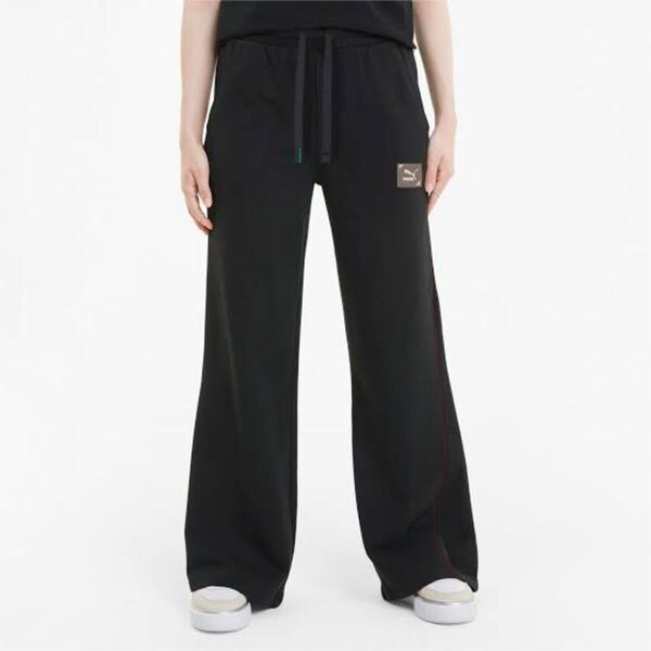 PUMA プーマ RE.GEN ワイドレッグ ladies レディース パンツ ズボン ジャージ スポーツ ランニング マラソン ジョギング size:M