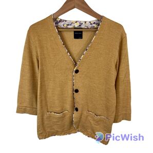 SHIPS JET BULUE シップス ジェットブルー コットン カーディガン men's メンズ トップス ボタン カモフラ size:M