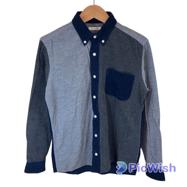 San Francisco サンフランシスコ men's メンズ トップス コーデュロイ 長袖 ロング シャツ カジュアル size:M