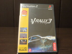 ◎PS2(プレイステーション2)『 V-RALLY3(Vラリー3)』【中古品/起動確認済み】