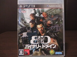 ◎PS3(プレイステーション3)『 バイナリードメイン(BINARY DOMAIN)』【中古品/起動確認済み】